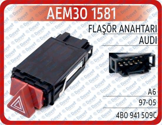 KOBE.AU540 Kobe Au 540 A-6 C5 Dortlu Sinyal Anahtari 02-2005
